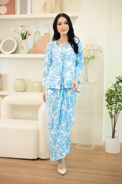 Kuntum Pareo in Baby Blue